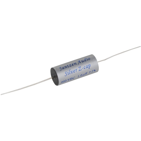Main product image for Jantzen 0634 1.0uF 800V Silver Z-Cap Crossover Capacitor027-766